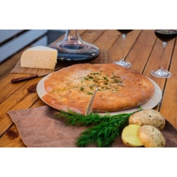 Пирог с картошкой и сыром